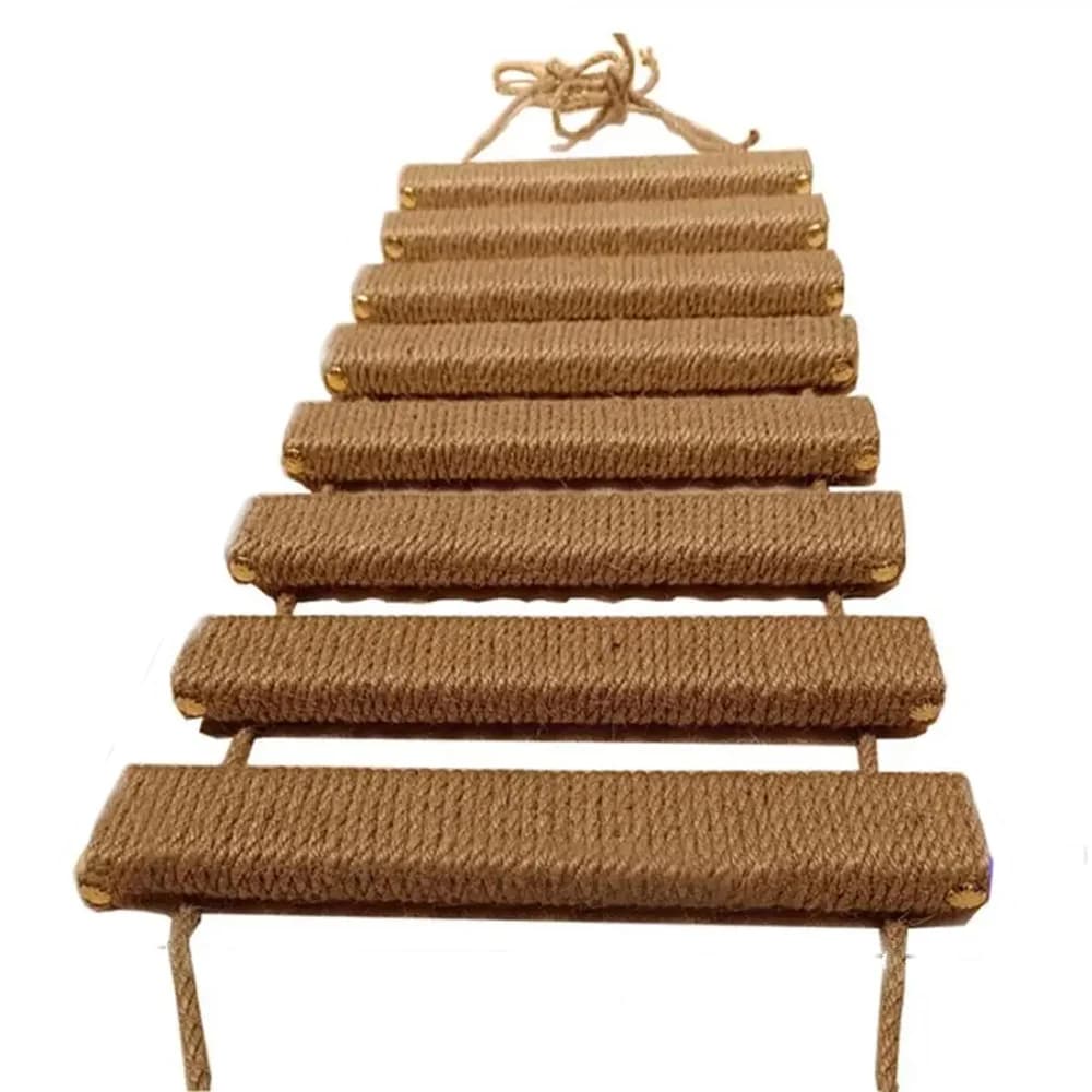 échelle décorative en bois