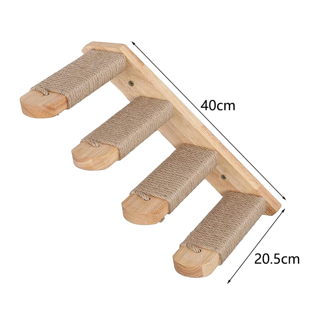 arbre à chat extérieur en bois