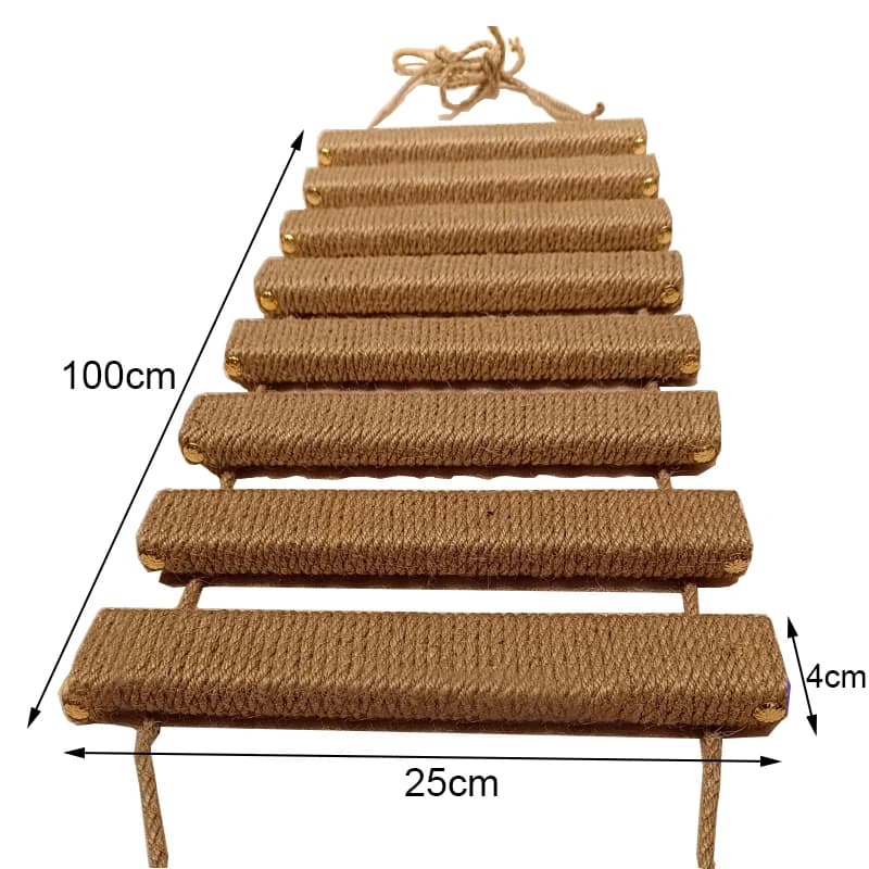 Arbre à chat bois - Échelle enchantée