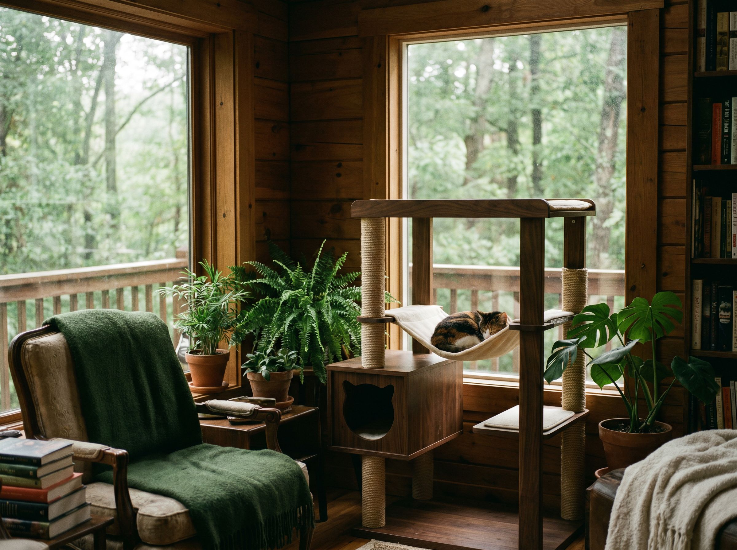 Combien coute un arbre a chat en bois artisanal