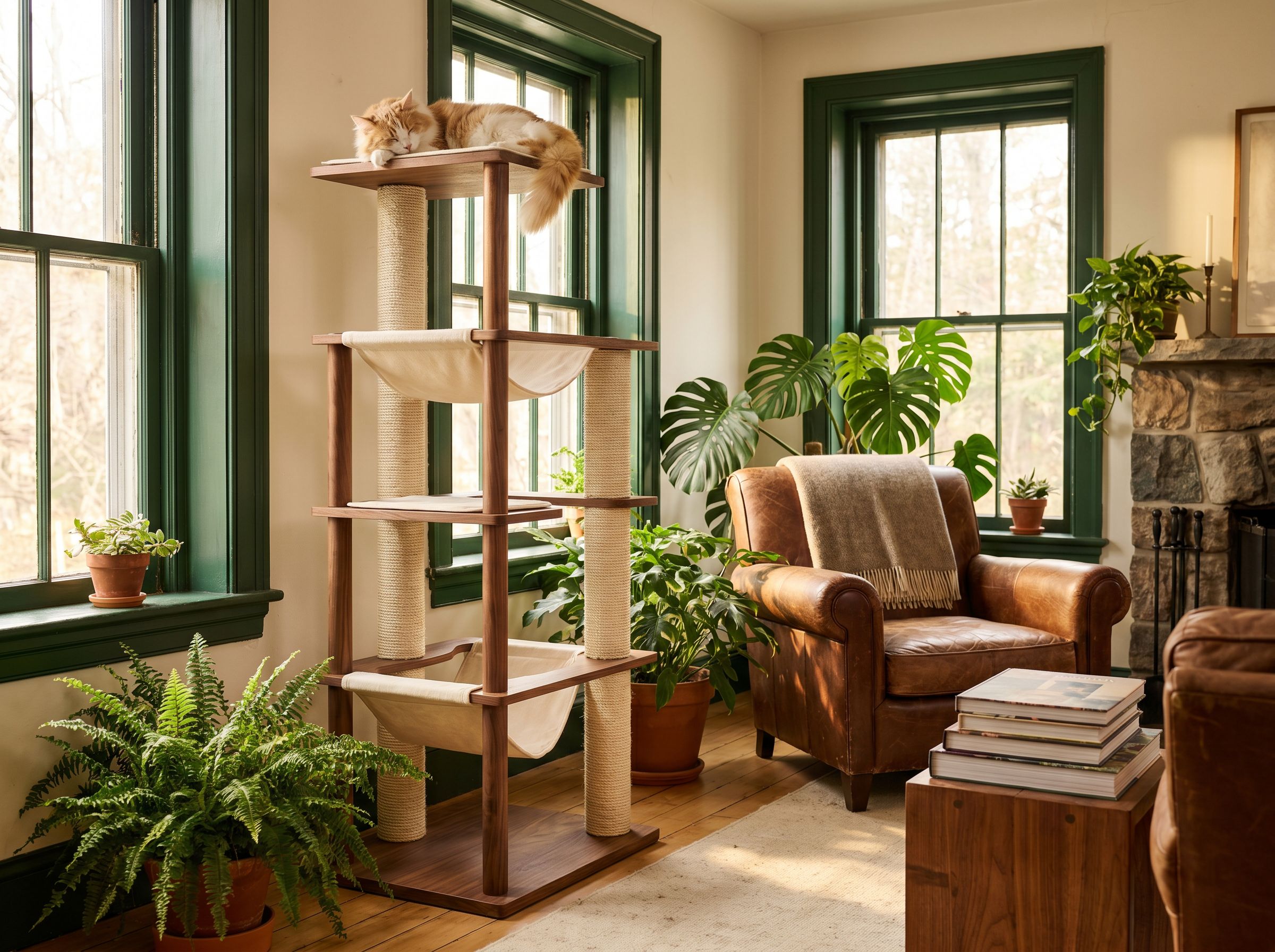 Comment choisir le bois ideal pour un arbre a chat